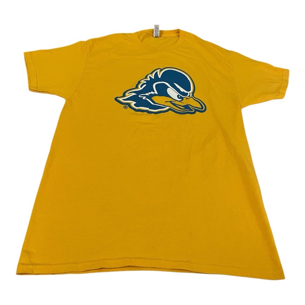 University of Delaware Blue Hens T-Shirt Yellow Medium Unisex‎